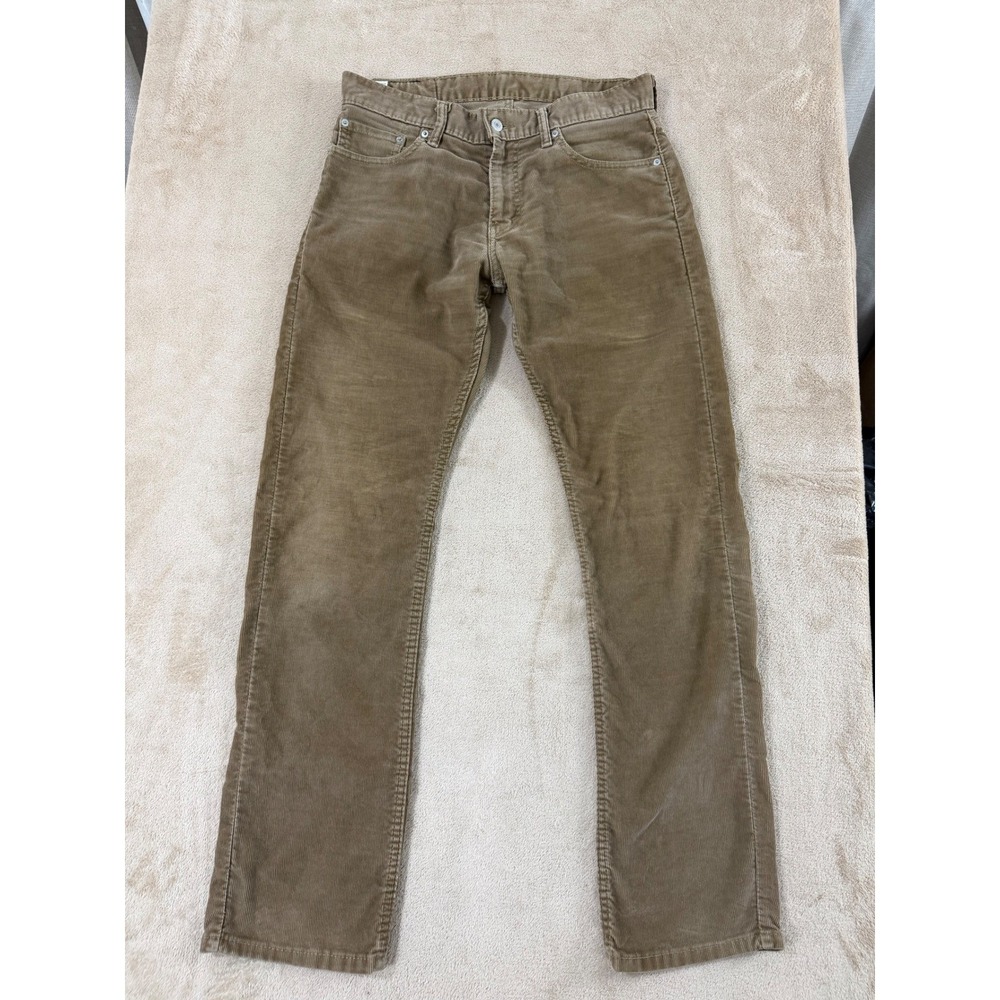 Levi's 514 Corduroy Pants Men's Size 30(34)x32 Brown good